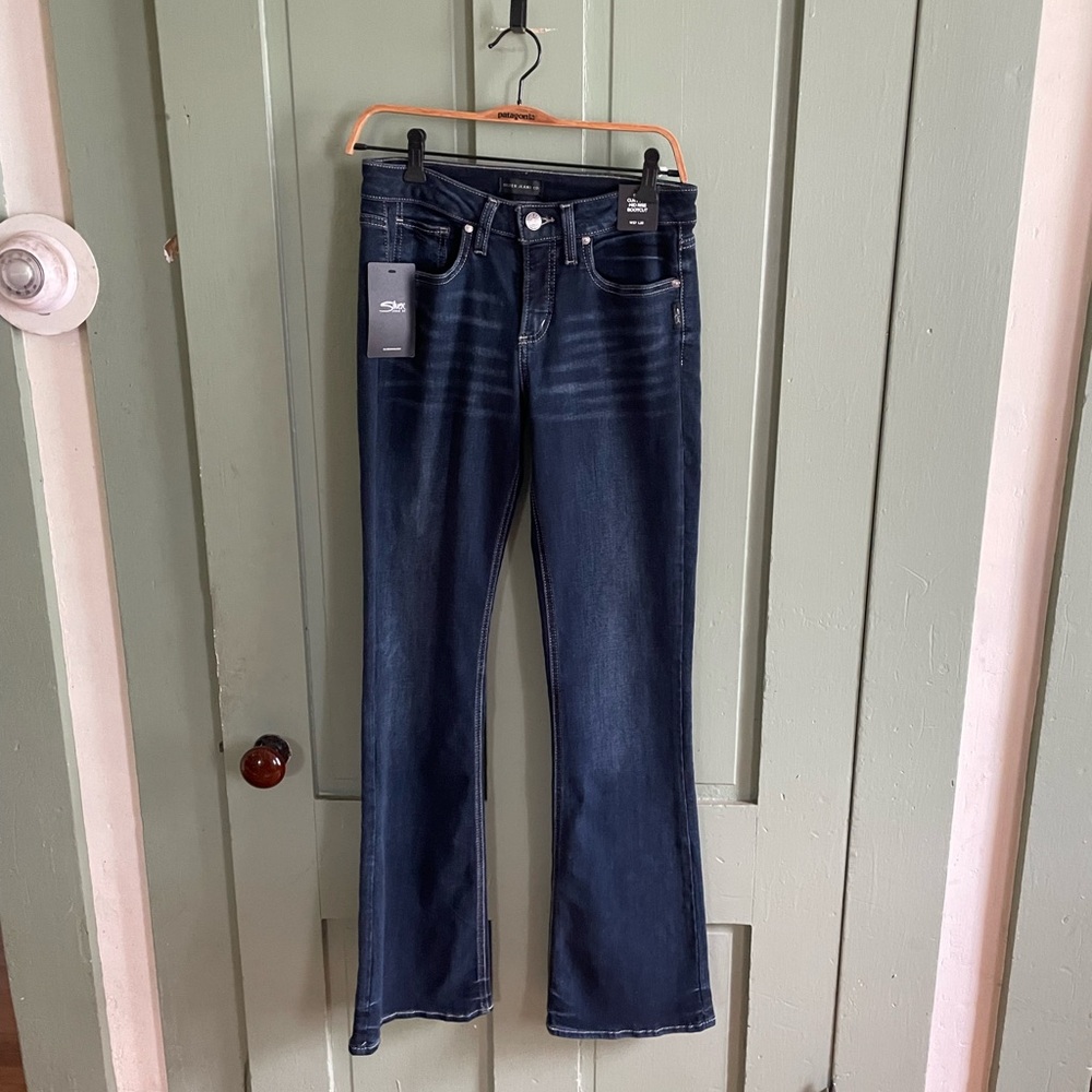 Silver Suki Curvy 27x33 Jeans NWT